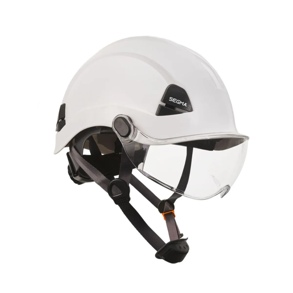 Casco c/ Visor Protection II Blanco
