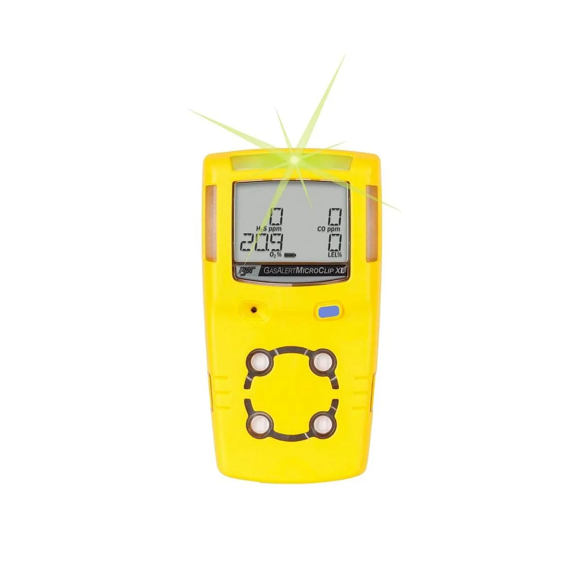 Detector Multigas MicroClip XL (O2-LEL-H2S-CO)